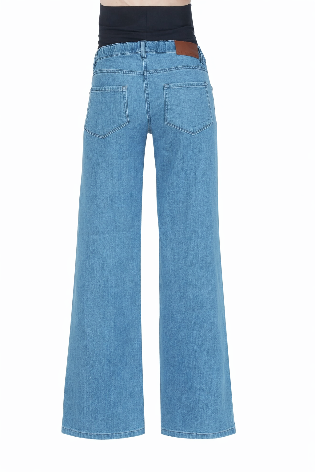 Wide Leg Zwangerschapsjeans