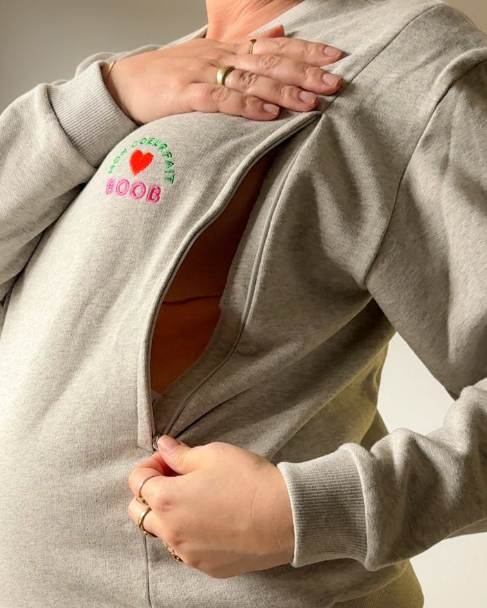 Signature Nursing Sweater - Mon Coeur