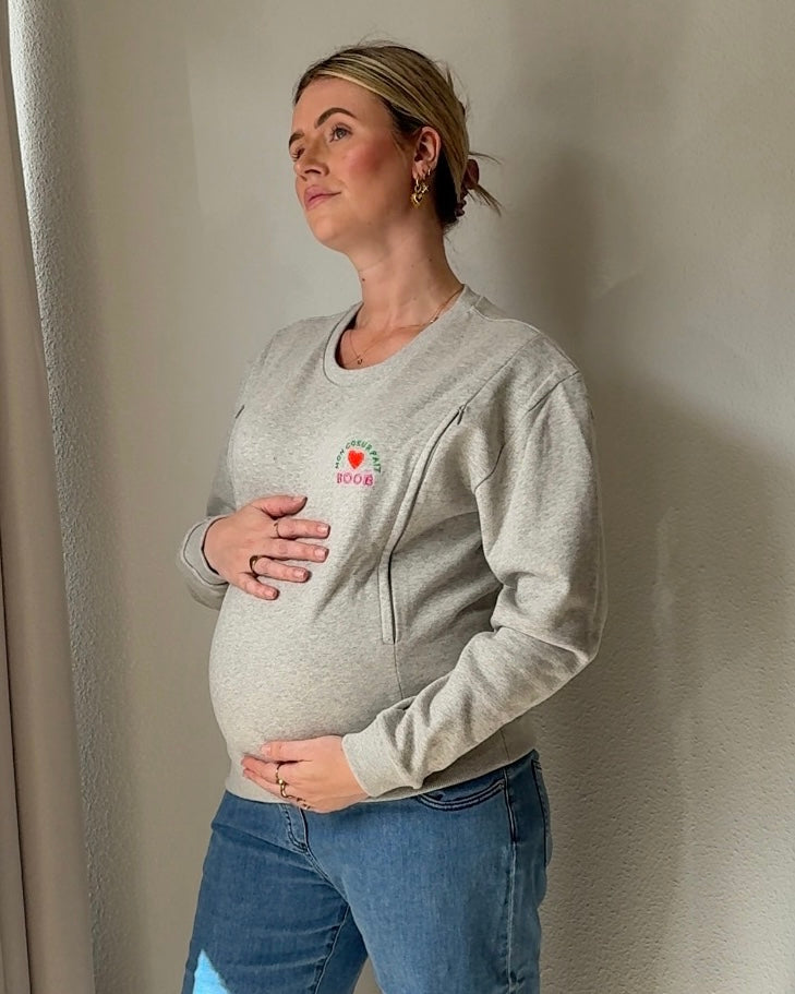 Signature Nursing Sweater - Mon Coeur